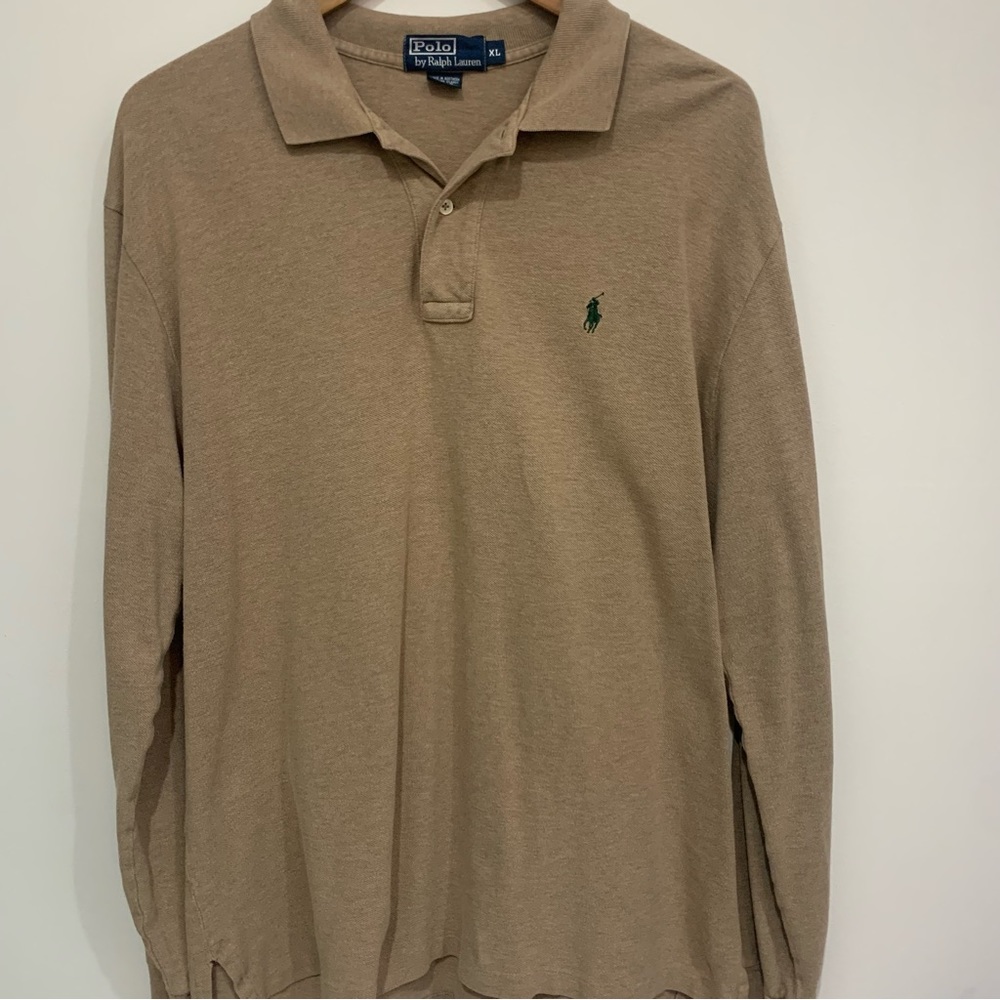 Polo by Ralph Lauren Mesh Long-Sleeve Polo Shirt